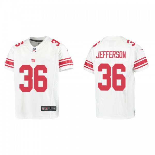 Youth New York Giants Tony Jefferson White Game Je...